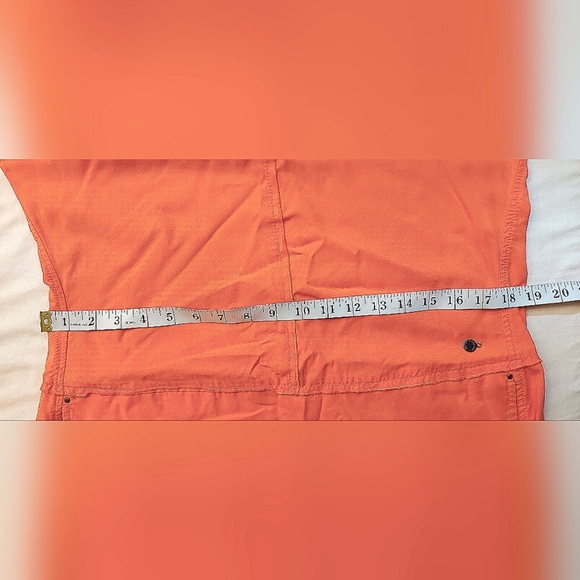 Sandwich Bright Orange Short Sleeves Dress - Picture 8 of 13